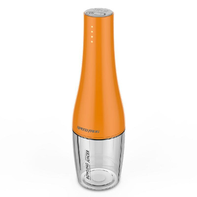 

SPEED FROG Portable 350ml USB Rechargeable Bowling Shake Juicer Cup Juice Blender Extractor Lemon Orange Small Pieces Fruits Squee
