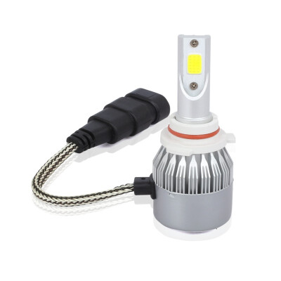 

9006 C6S 2PCS Led Cob LED Chip Car Headlamp 36W 6500k White Light 8000LM Car Bulb Fog Light