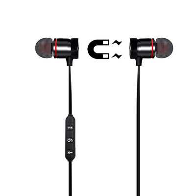 

Metal Sports Wireless Headphones Bluetooth Earphone Sweatproof Earphone Magnetic Earpiece Stereo Headset for Mobile Phone