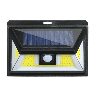 

90LEDS180COB LEDS Solar Power PIR Motion Sensor 3 Modes Wall Light Outdoor Yard Garden Lamp Waterproof