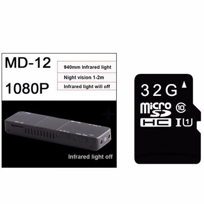 

Camera Mini Pen Cam 1080P Infrared Light Night Vision Camcorder Recording DVR DV Audio Video Record Micro 800mah Small