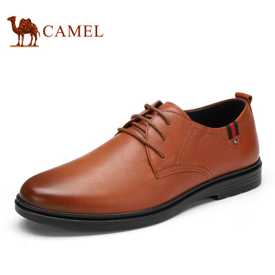 

Camel CAMEL leather tie mens business casual shoes A912247490 yellow 43