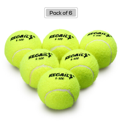 

Pack of 12 Pressureless Tennis Balls with Mesh Bag Rubber Bounce Training Practice Tennis Balls Pet Toy