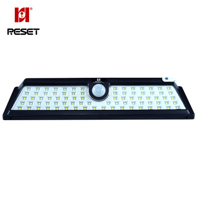 

Rui Saite RESET RST-S11 Solar Light Outdoor Waterproof Garden Light Garden Home Street Light Flood Light Three Sides Illumination - 90 LED Light Beads - Human Body Sensing