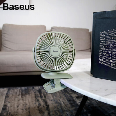 

Baseus Mini USB Fans Desk Fan For Home Office Computer Desk Book Desk USB Rechargeable Air Cooling Fan
