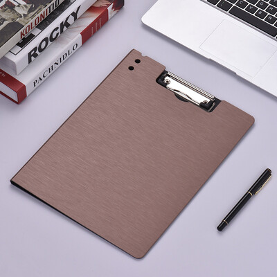 

A4 Covered Clipboard File Folder Organizer Documents Holder Writing Pad Padfolio Portfolio Tool for Office School Home Gift