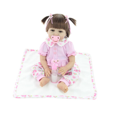 

22in Reborn Baby Rebirth Doll Kids Gift Cloth Material Body