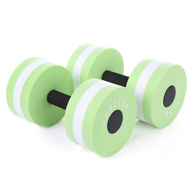 

Outlife 2pcs Fitness Pool Exercise EVA Water Aquatics Dumbbell for Swimming Training