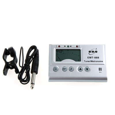 

3in1 Digital LCD Automatic Universal Chromatic Tuner Metronome Tone Generator with Mic