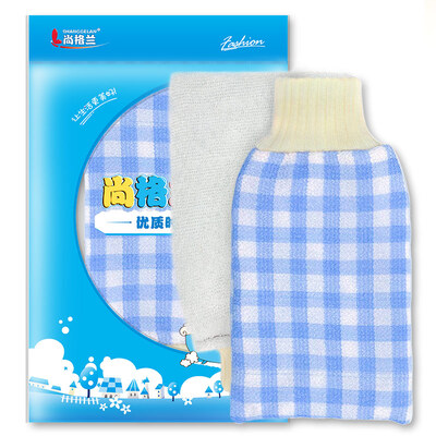 

ShangGlan double-sided bath towel gloves strong bath towel bath flower bath sponge sponge sling unisex bath artifact random color