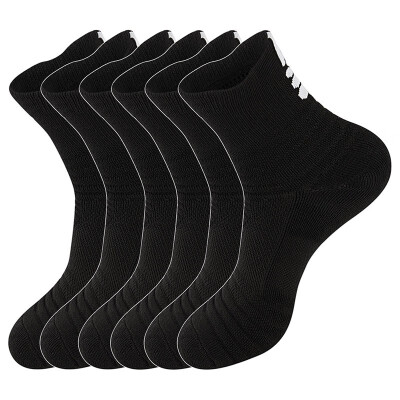 

LifeWheel Mens Athletic Sports Running Breathable Cotton Basketball Socks