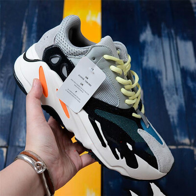 

Kanye 700 Mauve running shoes with original box mens 700 wave runner designer sneakers womens West best quality boots