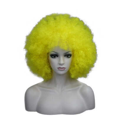 

StrongBeauty Afro Jumbo Festival Fans Wig clown Costume Halloween Dress Up party Wigs Synthetic Hair COLOUR CHOICES