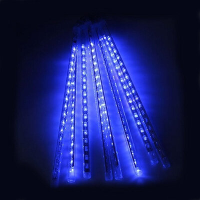 

KWB LED Meteor Shower Rain Waterproof Led Tubes String Lights 30CM 8 Tubes RGB Color Snow