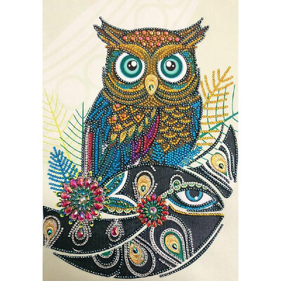 

DIY 5D Diamond Painting Embroidery Cross Stitch Owl Animal Home Decor Rhinestone Mosaic Needlework NO8 Specifications 3040