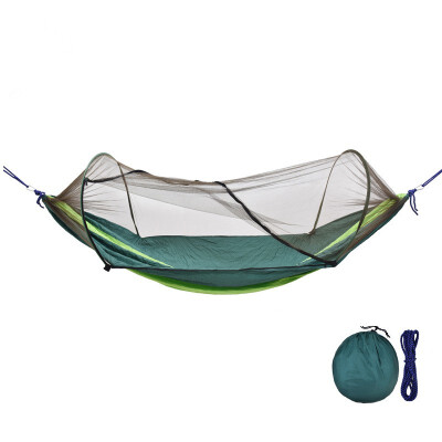 

Outdoor anti mosquito hammock boat shape swing travel camping hammock