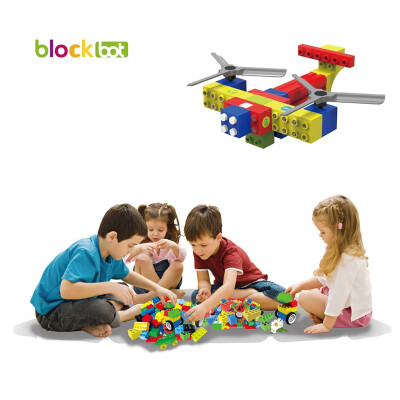 

BLOCKBOT LEVEL01 Programmable Robot Electronic Building Block Puzzle Toy Ages 3