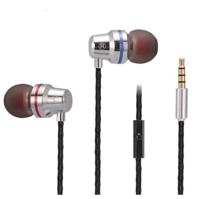 

S500i Bss in Ear Metal Headset with Microphone 35mm Jack Stereo Dynamic Earbuds Phone Computer MP3 Earphones Universal Earplugs