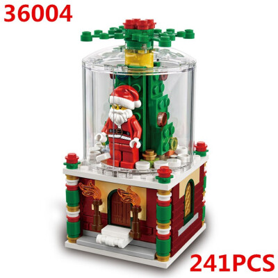 

LEPIN 36004 Santa Snow Globe Legoing 40223 Building Blocks Bricks DIY Educational Kid Learning Toys Gifts