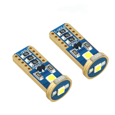 

2pcs T10 3030 3SMD Car LED Light Bulbs White Dome LED Light Lamp Canbus DC10V-30V
