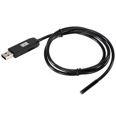 

OWSOO 6 LED 7MM Lens Endoscope IP67 Waterproof Inspection Borescope USB Wire Snake Tube Camera 6LEDS for OTG Compatible Android