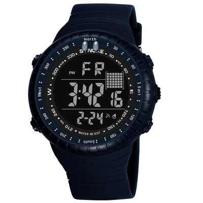 

SYNOKE Male Sport Watch Electronic LED Digital Wrist Watches Stopwatch Alarm Luminous Water Resistant For Men Cloc k