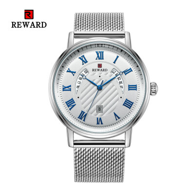 

REWARD 63063 Men Waterproof Quartz Net With Business Watch
