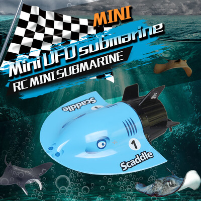 

Create Toys Mini RC Submarine Boat RC Toy Remote Control Ship Fish Diving Christmas Gift for Kids Boys