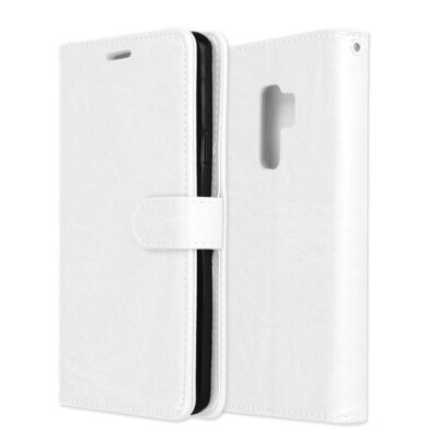 

MOONCASE Samsung Galaxy S9 3 Card Photo Frame Leather Case - White