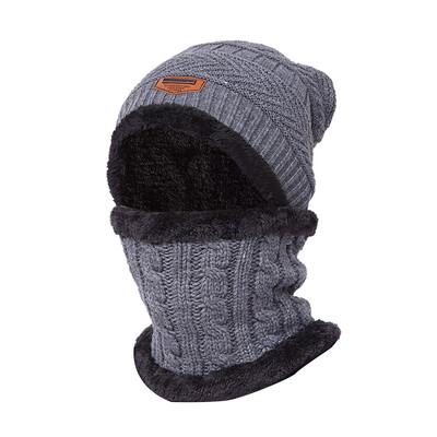 

Warm Knit Neckerchief Winter Plush Scarf Neck Warmer Women Men Sports Hiking Camping Cycling Outdoor Sports Equipment