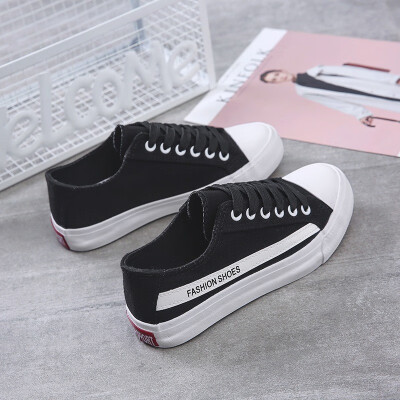 

Women Sneakers Vulcanize Shoes Internet celebrity Canvas Shoes Rubber Sole Female Single Shoe