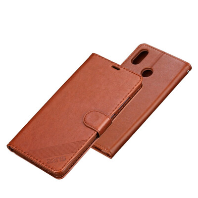

MOONCASE Millet Mi Max 3 Yazun Shi TPU Wallet - Brown