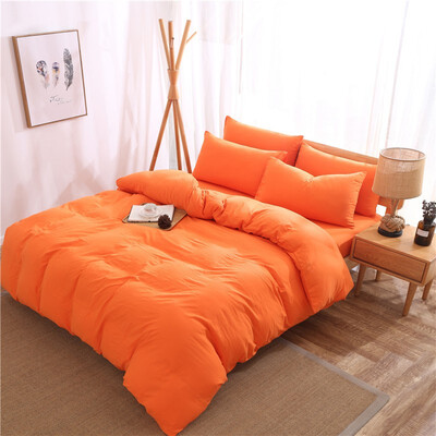

NeillieN Four sets of washed cotton products pure cotton gifts bedding pure cotton home textilesQuilt Cover Pillow Cover