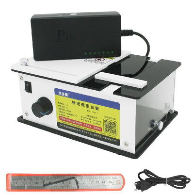 

Mini Multifunctional Table Saw Small Household DIY Cutting Tool Woodworking Bench Lathe Machine Electric Bench Saws