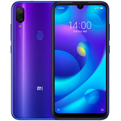 

Millet Play streamer gradient AI double camera 6GB128GB Dream blue mobile 4G dual card dual standby water droplets full screen photo game smartphone