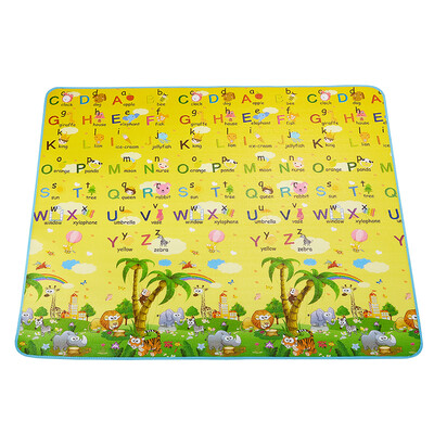 

Mingde Meitoku outdoor portable picnic mat EPE waterproof&moistureproof tent pad camping mat crawling mat lawn game pad 18020005cm animal letters