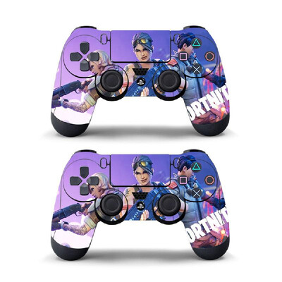 

Popular Game Fortnite PS4 Controller Skin Sticker Cover For Sony PS4 PlayStation 4 for Dualshock 4 Game Controller PS4 Skins Stick