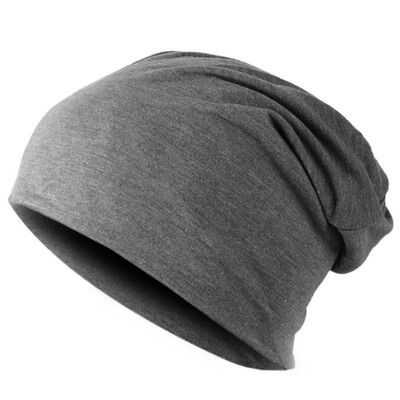 

New Fashion Men Women Beanie Solid Color Hip-hop Slouch Unisex Knitted Cap Hat Dark Blue