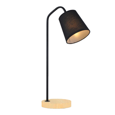 

UpperX Attic Retro Table Lamp Traditional American Country Wooden Desk Lamp Scandinavian Metal Desktop Lighting Modern Floor Lamp