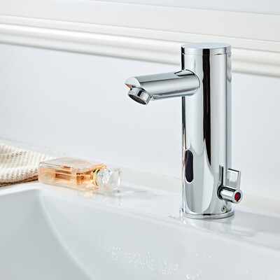 

Induction Faucet Automatic Sensor Faucet Sensor Touchless Faucet Bathroom Sink Faucet Water Faucet Non-Touch Faucet Copper Sink Ta