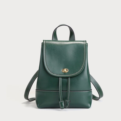 

Obstine Small Genuine Leather Backpack for Women 2018 Mini Backpacks for Girls New Daypack Woman Real Cow Leather Bag Bagpack