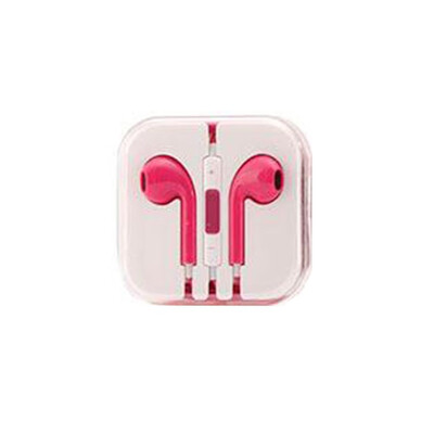 

Earphone volume control mic white headphone earphone for mobile phones
