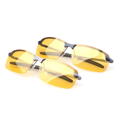 

2018 night vision goggles driving driver with night vision glasses night anti-glare luminous polarized driving mirror