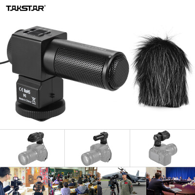 

Takstar SGC-698 Pro Photography Interview On-camera Microphone Recording Mic for Nikon Canon Sony DSLR Camera DV Camcorder