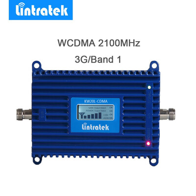 

Lintratek cellular 3G 2100MHz High Quality WCDMA Band 1 ALC Function Repeater Mobile Phone Signal Booster 2100 UMTS Amplifier30