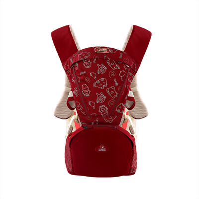 

Baby Carrier With Hip Seat All-in-One 6 Position Ergonomic Newborn Kids Carriers Back Front Facing Kangaroo Sling Carrying Infant
