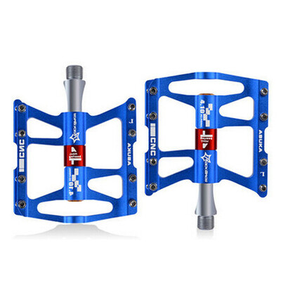 

RockBros Advanced 4 Bearings Fine-quality Mountain Bike Pedals Platform Bicycle Flat 916" Hollowing Ultralight Aluminum Alloy Bik