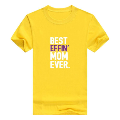 

Funny Mom Gifts Best Effin Mom Ever Premium Crewneck Shirt