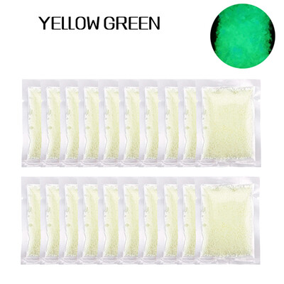 

Colorful Beautiful Fluorescent Sand Glow in the Dark Home Decorating Luminous Supplies