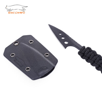 

EDCGEAR Outdoor Stainless Steel Fishing Scale Flake Blade Knife Harpoon with Sheath